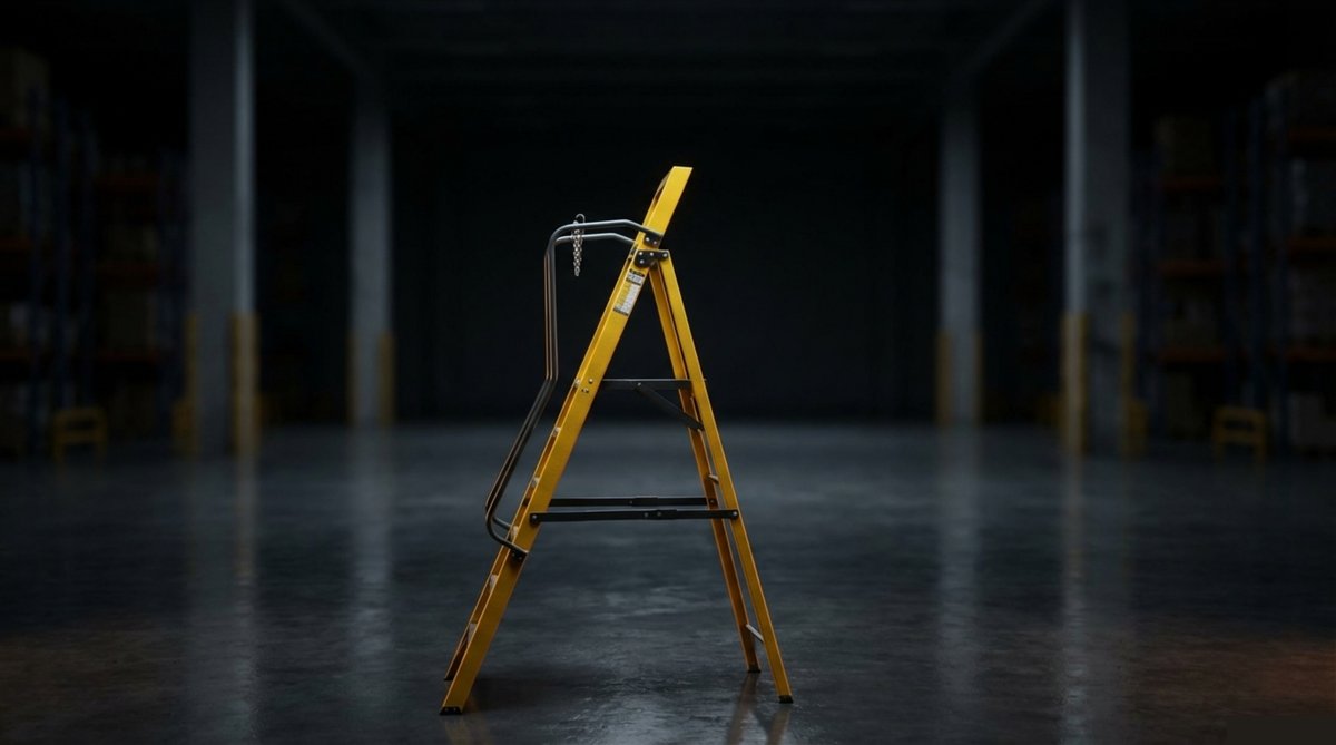Ladders, FRP and aluminium EN131-certified
