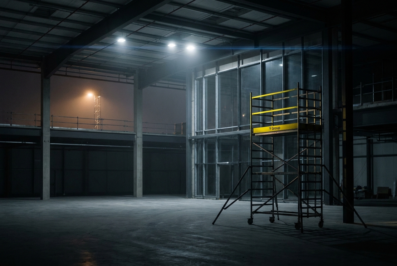 Commercial real estate interior