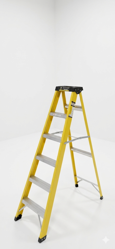 FRP SINGLE SIDE STEP LADDER