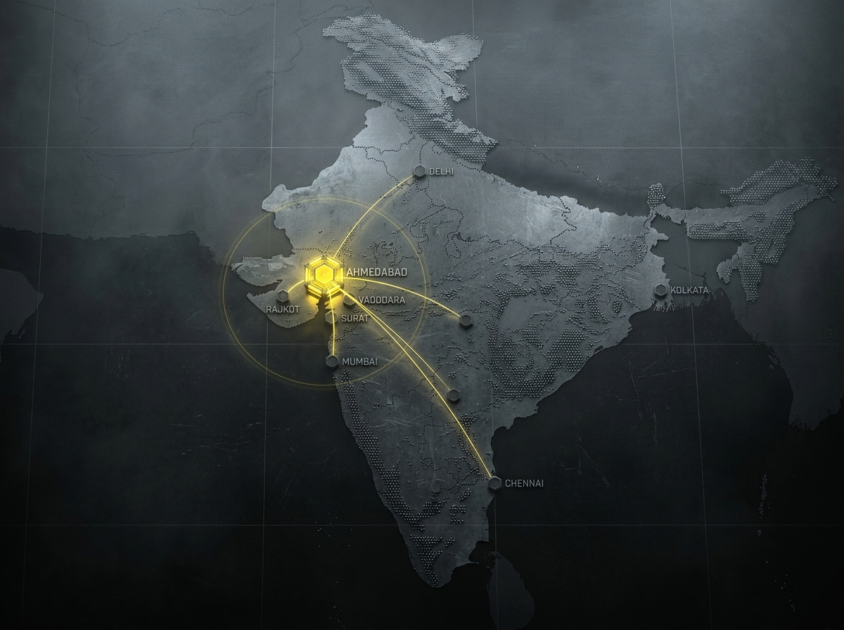 Y Group branch network across India