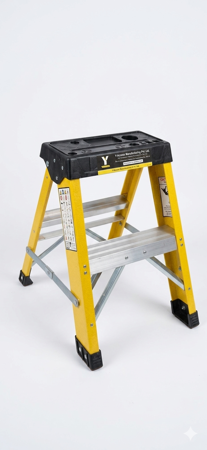FRP SINGLE SIDE STEP LADDER